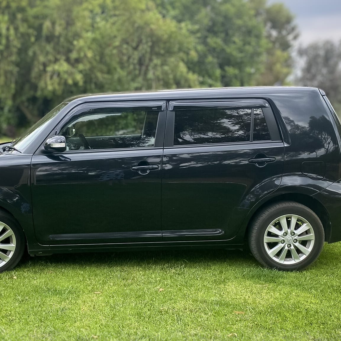 Installed View - Toyota Rukus (2010-2015): Premium Window Visors