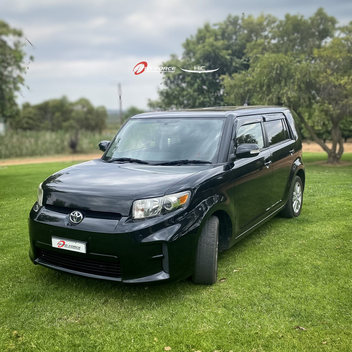 Installed View - Toyota Rukus (2010-2015): Premium Window Visors