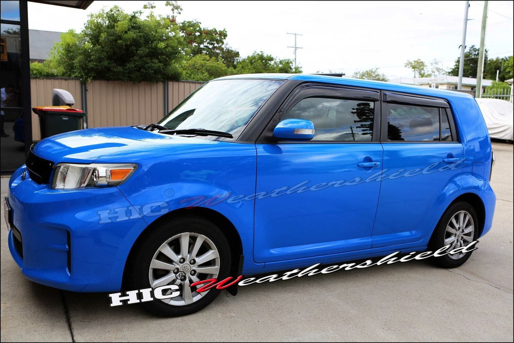 Installed View - Toyota Rukus (2010-2015): Premium Window Visors