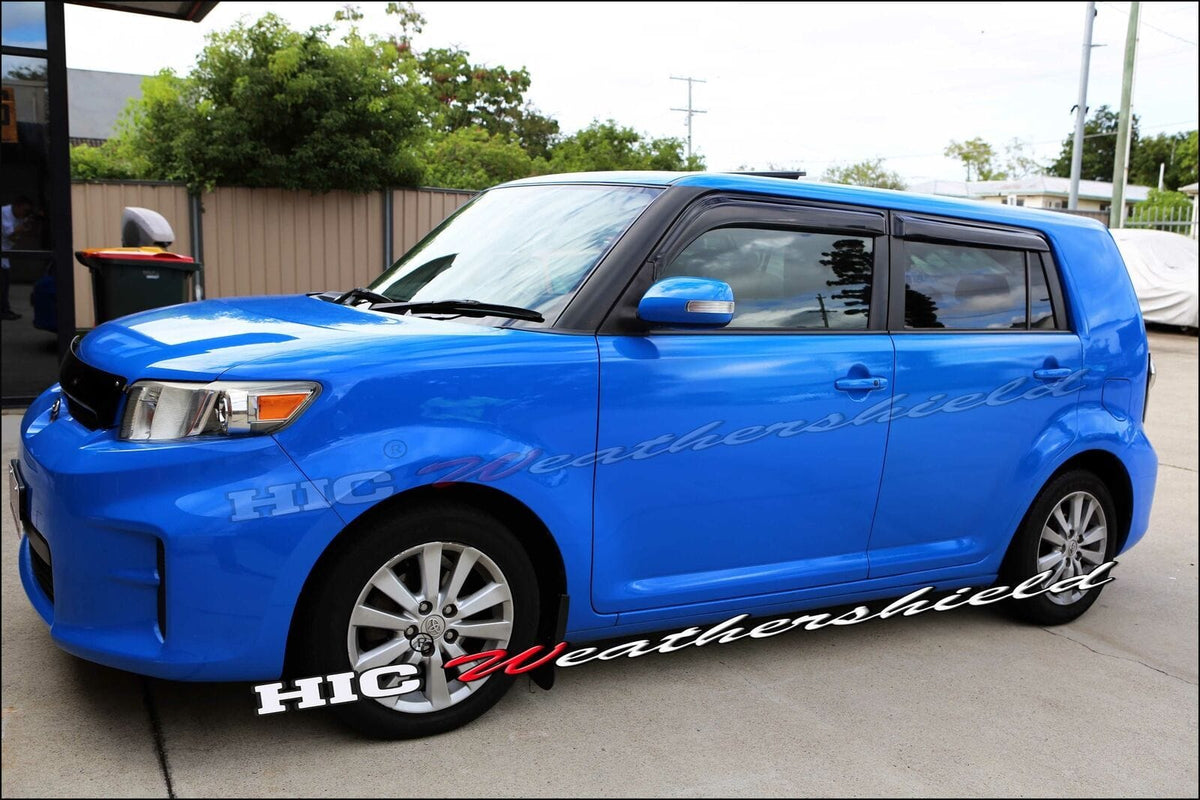 Installed View - Toyota Rukus (2010-2015): Premium Window Visors