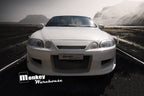 Installed View - Toyota Soarer JZZ30: Bomex Style Front Bumper
