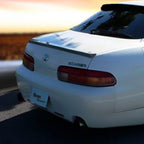 Installed View - Toyota Soarer JZZ30: Origin Style Rear Boot Drift Wing