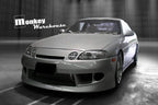 Installed View - Toyota Soarer JZZ30: Vertex Style Front Bumper