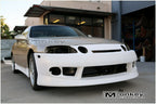 Installed View - Toyota Soarer JZZ30: Vertex Style Front Bumper