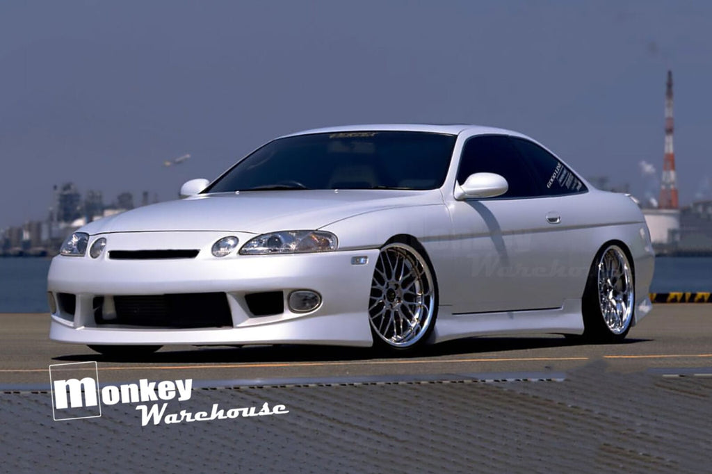 Installed View - Toyota Soarer JZZ30: Vertex Style Full Body Kit