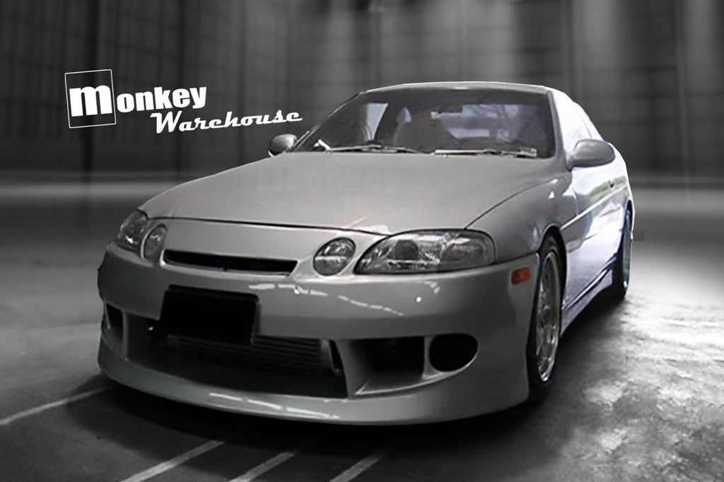 Installed View - Toyota Soarer JZZ30: Vertex Style Full Body Kit