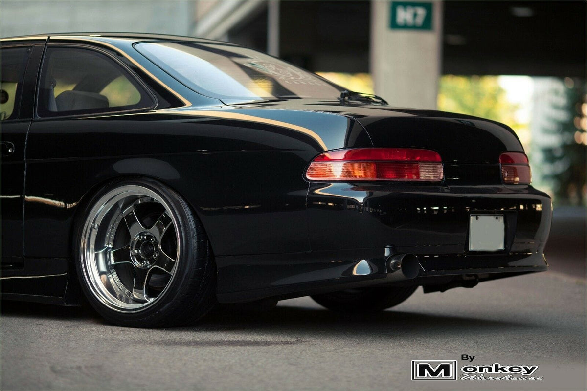 Installed View - Toyota Soarer JZZ30: Vertex Style Rear Bumper