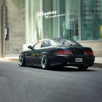 Installed View - Toyota Soarer JZZ30: Vertex Style Side Skirts