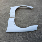 Installed View - Toyota Soarer JZZ30: Vertex Style Vented Front Guards