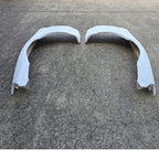 Installed View - Toyota Soarer JZZ30: Vertex Style Vented Front Guards