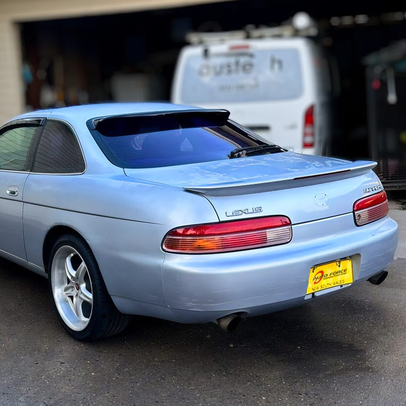 Installed View - Toyota Soarer Z30 (1991-2000): Premium Roof Spoiler