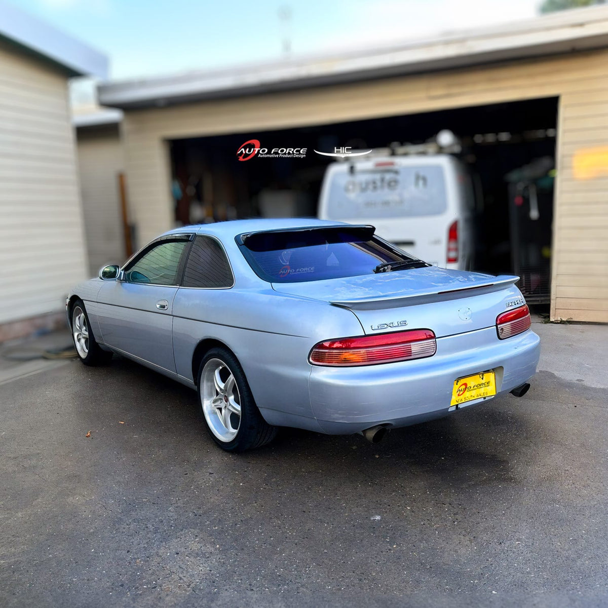 Installed View - Toyota Soarer Z30 (1991-2000): Premium Roof Spoiler