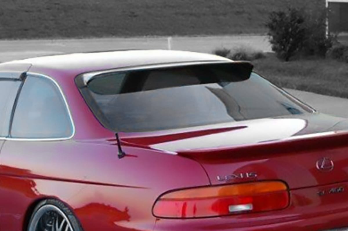 Installed View - Toyota Soarer Z30 (1991-2000): Premium Roof Spoiler