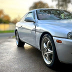 Installed View - Toyota Soarer Z30 (1991-2000): Premium Window Visors