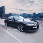 Installed View - Toyota Soarer Z30 (1991-2000): Premium Window Visors