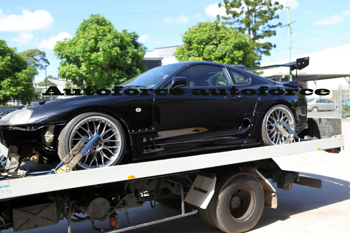 Installed View - Toyota Supra JZA80 (1993-2002): Premium Roof Spoiler