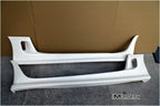 Installed View - Toyota Supra JZA80: Blitz Style Side Skirts