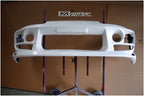 Installed View - Toyota Supra JZA80: Bomex Style Front Bumper