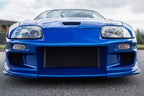 Installed View - Toyota Supra JZA80: Do-Luck Style Front Bumper