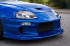 Installed View - Toyota Supra JZA80: Do-Luck Style Front Bumper