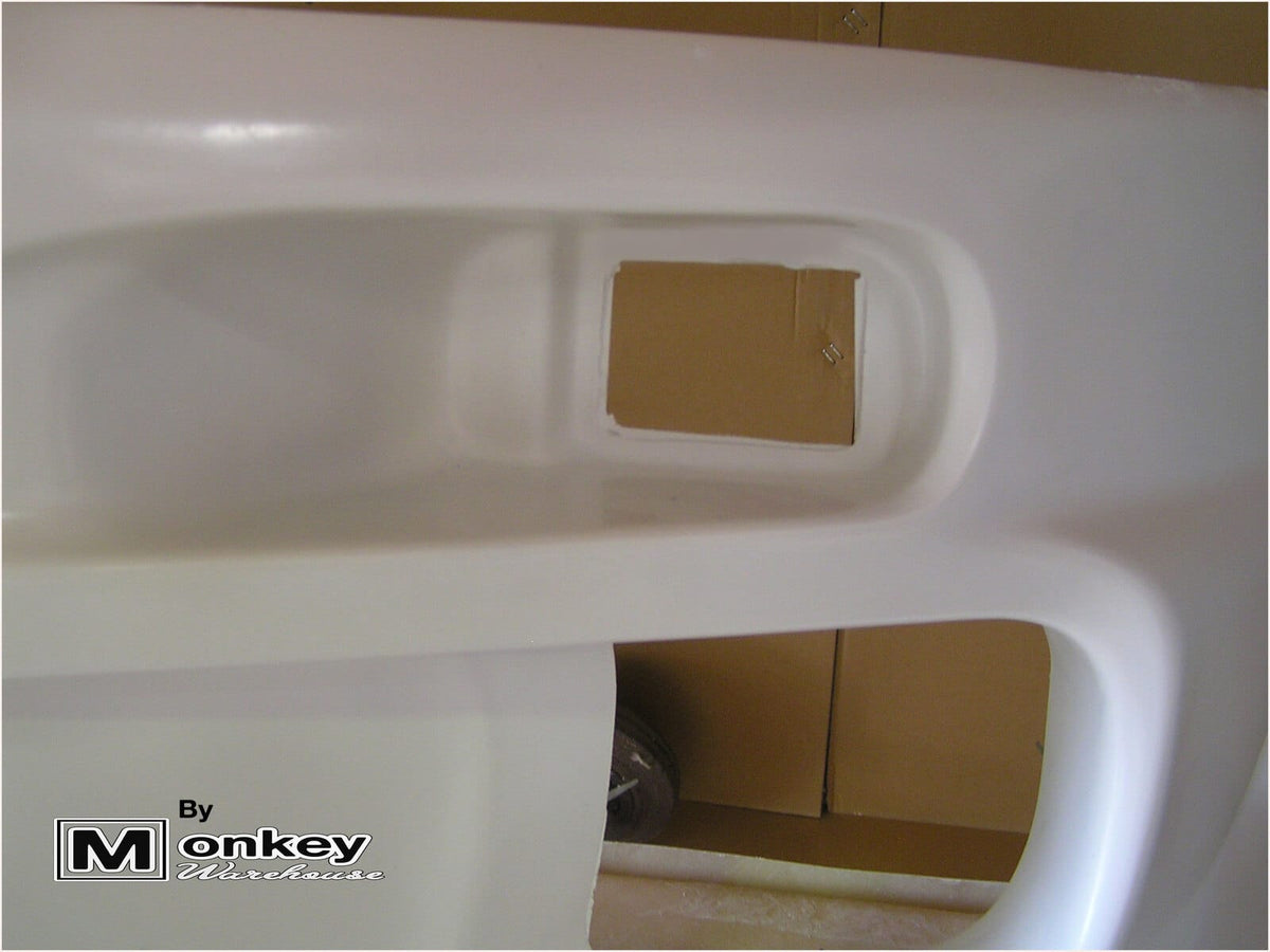Installed View - Toyota Supra JZA80: Do-Luck Style Front Bumper