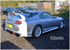 Installed View - Toyota Supra JZA80: Do-Luck Style Side Skirts