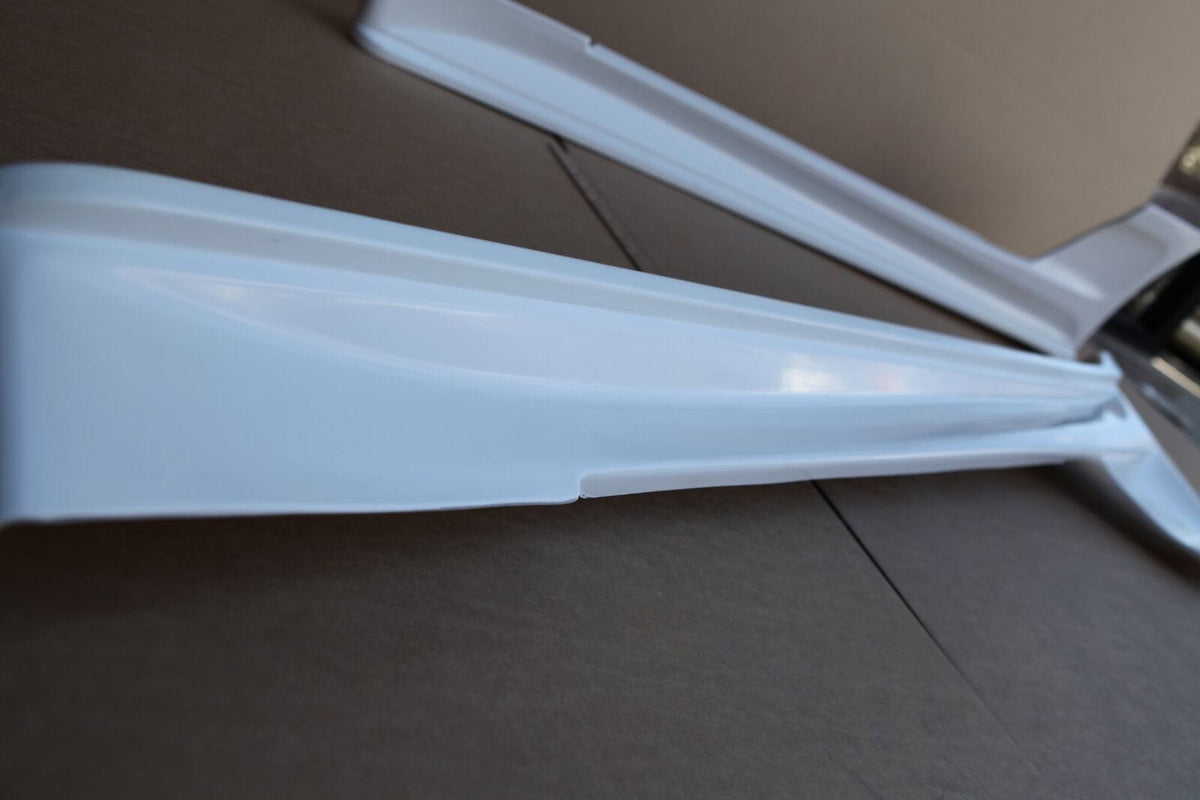 Installed View - Toyota Supra JZA80: Do-Luck Style Side Skirts