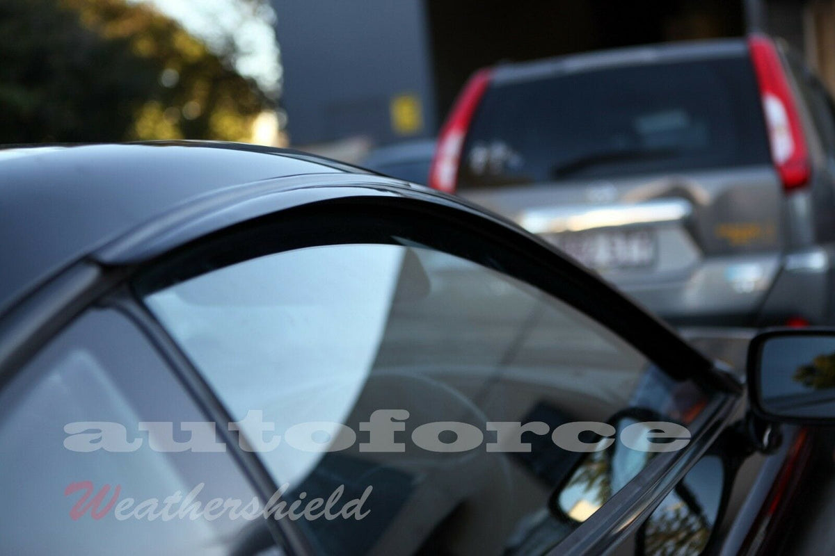 Installed View - Toyota Supra JZA80: Premium Window Visors