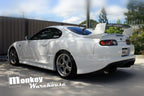 Installed View - Toyota Supra JZA80: Trial Style Rear Bumper