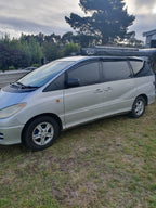 Installed View - Toyota Tarago (2000-2006): Premium Window Visors