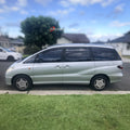 Installed View - Toyota Tarago (2000-2006): Premium Window Visors