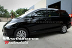 Installed View - Toyota Tarago (2006-2022): Premium Window Visors