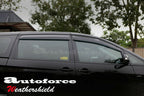 Installed View - Toyota Tarago (2006-2022): Premium Window Visors