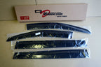 Installed View - Toyota Tarago (2006-2022): Premium Window Visors