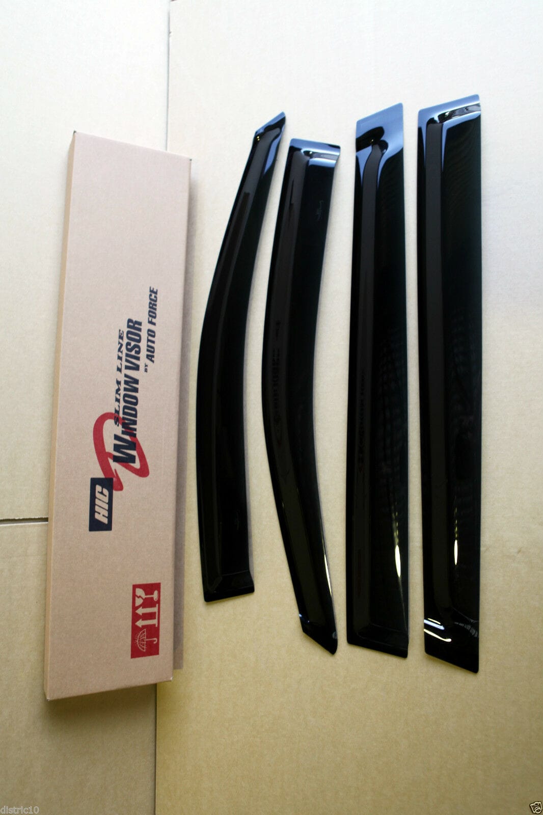 Installed View - Toyota Tarago (2006-2022): Premium Window Visors
