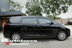 Installed View - Toyota Tarago (2006-2022): Premium Window Visors