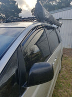 Installed View - Toyota Tarago / Estima (2000-2006): Premium Window Visors