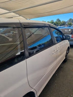 Installed View - Toyota Tarago / Estima (2000-2006): Premium Window Visors