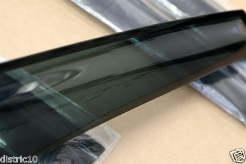 Installed View - Toyota Tarago / Estima (2000-2006): Premium Window Visors