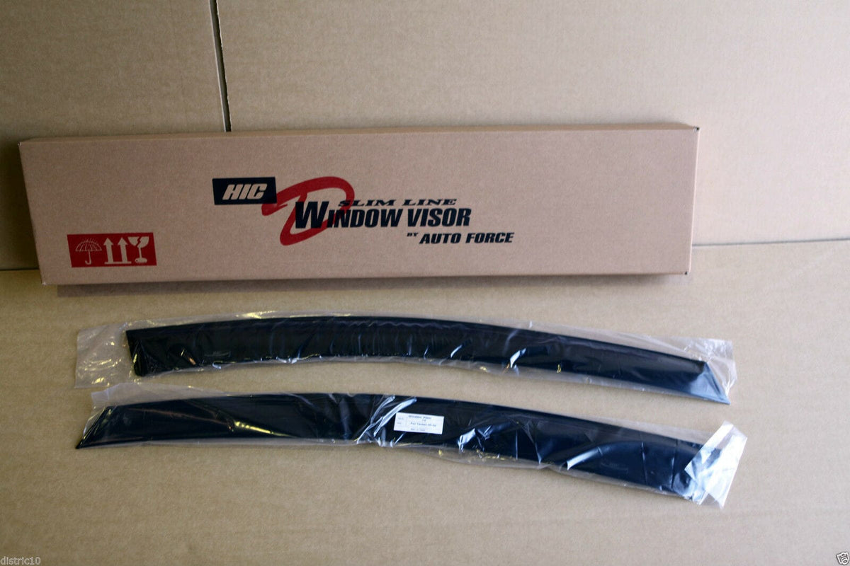 Installed View - Toyota Tarago / Estima (2000-2006): Premium Window Visors