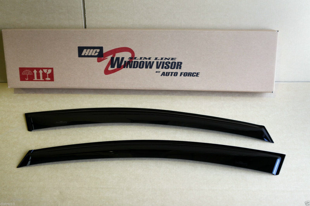 Installed View - Toyota Tarago / Estima (2000-2006): Premium Window Visors