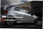Installed View - Toyota Yaris 5-Door Hatch (2005-2011): Premium Window Visors