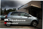Installed View - Toyota Yaris 5-Door Hatch (2005-2011): Premium Window Visors