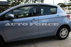 Installed View - Toyota Yaris Hatch (2011-2019): Premium Window Visors