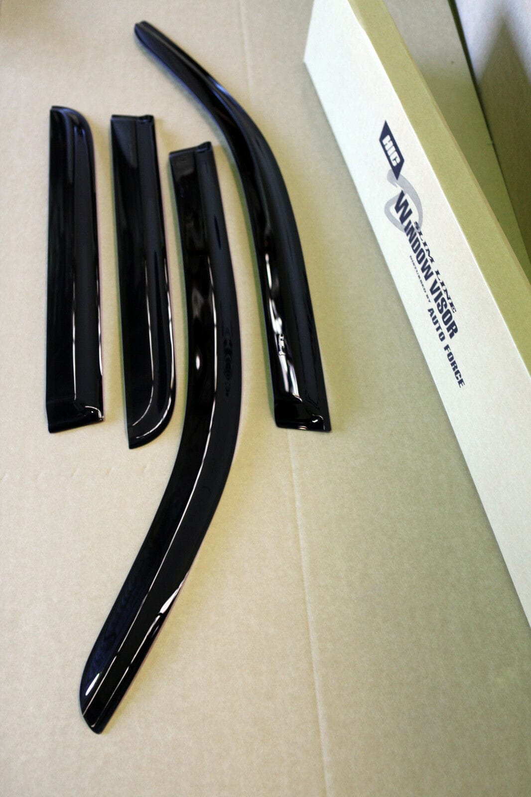 Installed View - Volkswagen Amarok Ute (2009-2022): Premium Window Visors