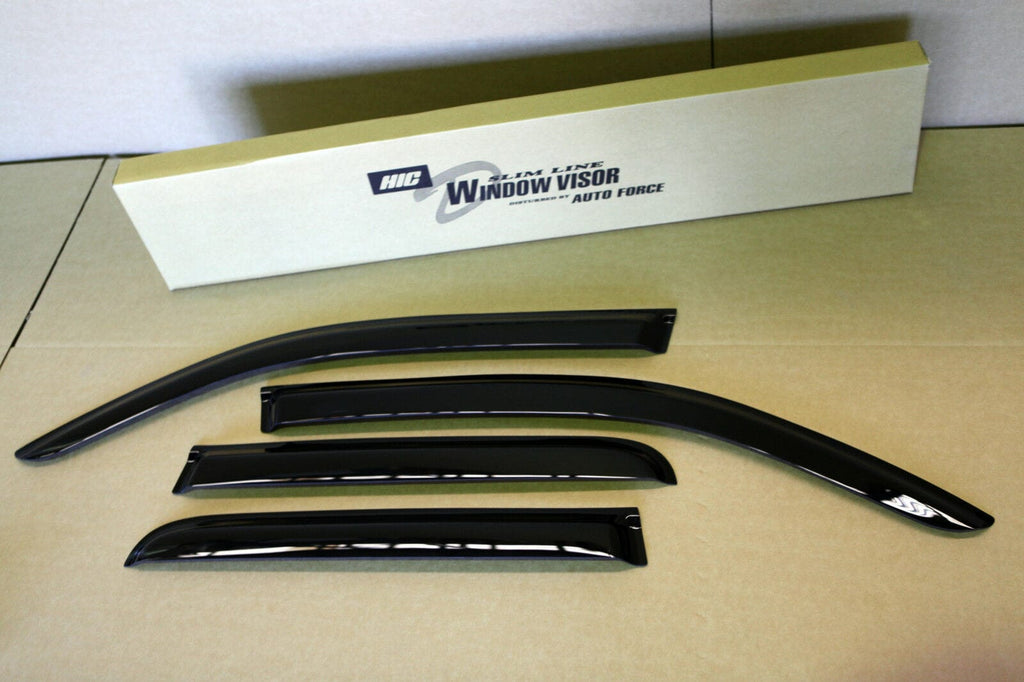 Installed View - Volkswagen Amarok Ute (2009-2022): Premium Window Visors