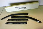 Installed View - Volkswagen Amarok Ute (2009-2022): Premium Window Visors