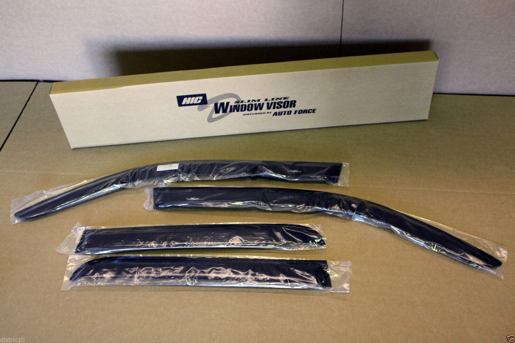 Installed View - Volkswagen Amarok Ute (2009-2022): Premium Window Visors
