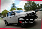Installed View - Volkswagen Amarok Ute (2009-2022): Premium Window Visors