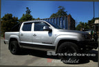 Installed View - Volkswagen Amarok Ute (2009-2022): Premium Window Visors